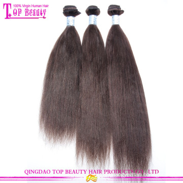 Color #2 indian human hair extension 100% natural indian human hair price list